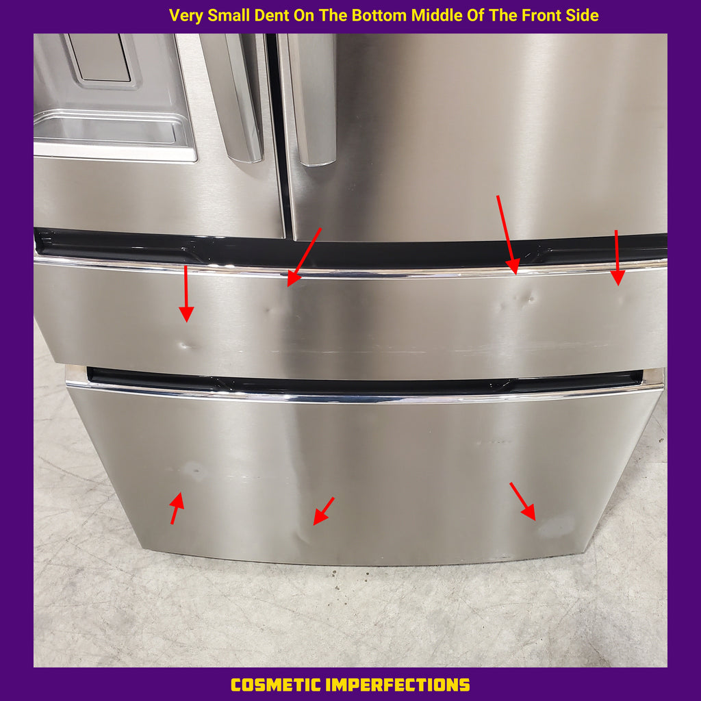 Pictures of Frigidaire Gallery 26 Cu. Ft. Standard-Depth 4-Door French Door Refrigerator in Fingerprint Resistant Stainless Steel GRMS2773AF - Scratch & Dent (Minor) - Neu Appliance Outlet - Discount Appliance Outlet in Austin, Tx