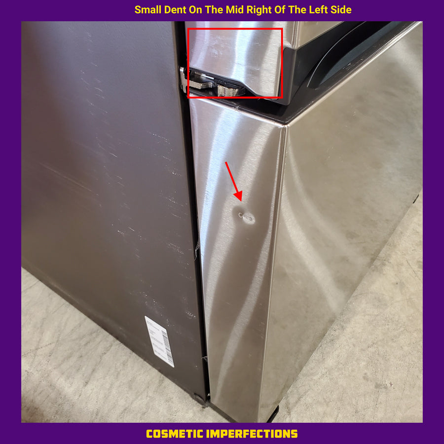 Samsung Stainless Steel 30 cu. ft. Mega Capacity 3-Door French Door Refrigerator with Family Hub™  RF32CG5900SRAA - Scratch & Dent (Major)