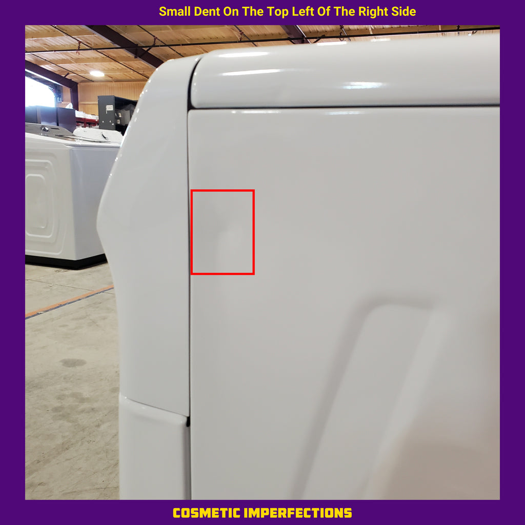 Pictures of Maytag Front Load 7.3 Cu. Ft. Electric Dryer with Extra Power and Quick Dry Cycle MED5630HW - Scratch & Dent (Minor) - Neu Appliance Outlet - Discount Appliance Outlet in Austin, Tx
