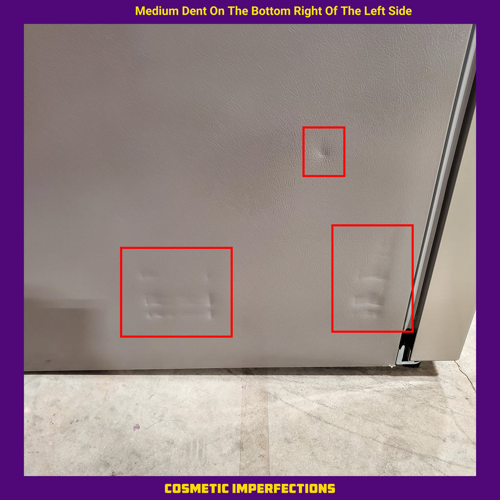 Frigidaire 29 Cu. Ft. Standard-Depth French Door Refrigerator in Stainless Steel 3SD420 - FRFN2813AF - Scratch & Dent (Minor)