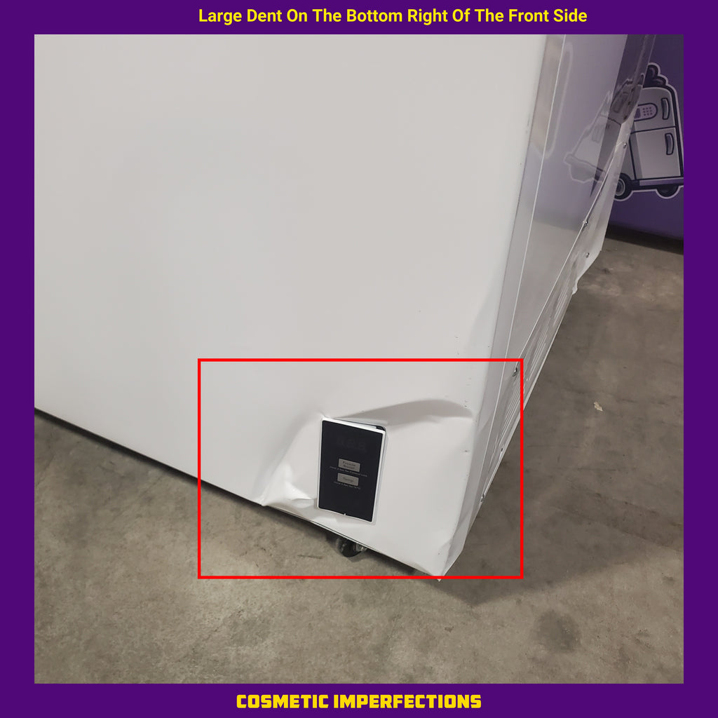 Pictures of Frigidaire 25 Cu. Ft. Garage Ready Chest Freezer with LED Light and Adjustable Temperature Control 3SD824 - FFCL2542AW - Scratch & Dent (Major) - Neu Appliance Outlet - Discount Appliance Outlet in Austin, Tx