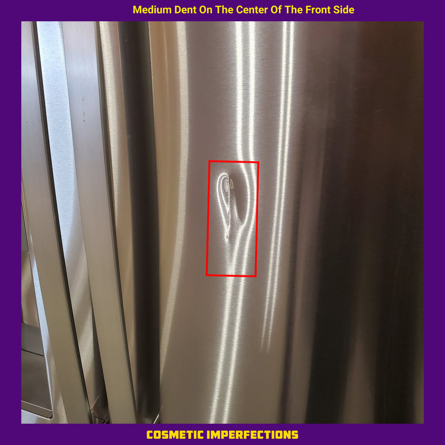 GE ENERGY STAR 25.7 Cu. Ft. Fingerprint Resistant French-Door Refrigerator GFE26JYMFS - Scratch & Dent (Moderate)
