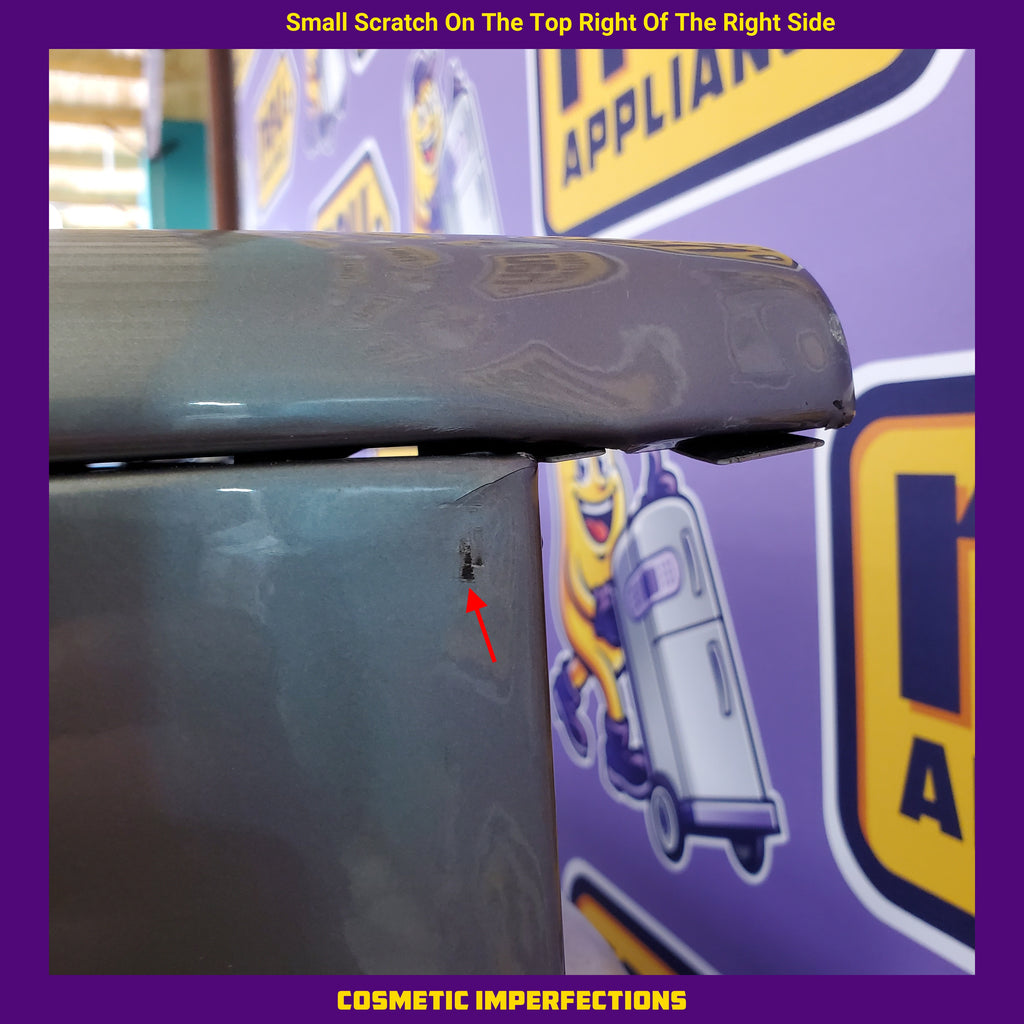 Pictures of Maytag Metallic Slate Front Load 4.8 Cu. Ft. Washer with Extra Power MHW6630HC - New in Box and Maytag 7.3-cu ft Stackable Vented Electric Dryer Energy Star Certified MED5630HC - Scratch & Dent - Minor - Neu Appliance Outlet - Discount Appliance Outlet in Austin, Tx