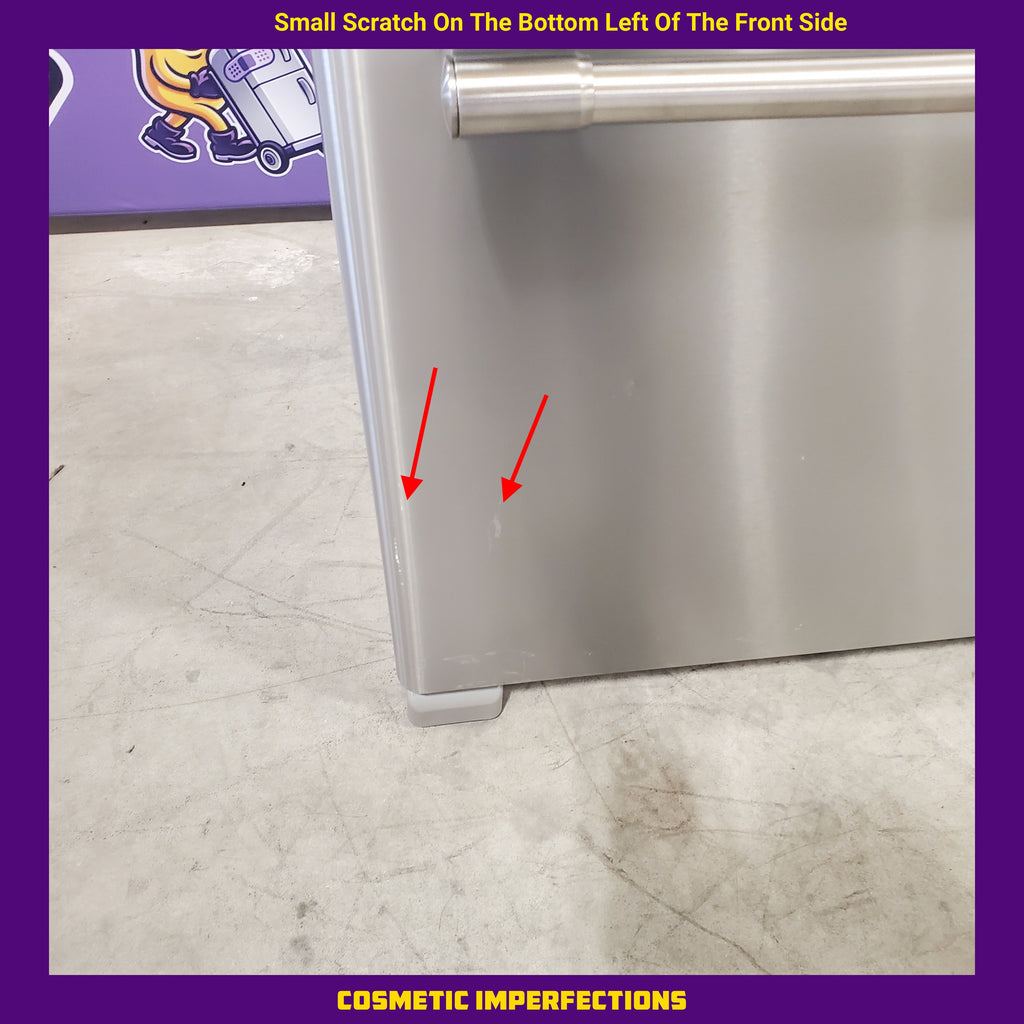 Pictures of Maytag Fingerprint Resistant Stainless Steel 19 Cu. Ft. Bottom Mount Refrigerator with FreshLock Crispers and BrightSeries LED Lighting MBF1958FEZ - Certified Refurbished - Neu Appliance Outlet - Discount Appliance Outlet in Austin, Tx