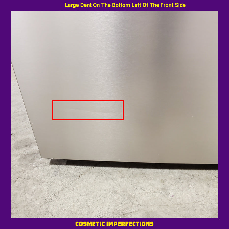 Whirlpool French Door 31 Cu. Ft. Refrigerator with Total Coverage Cooling in Fingerprint Resistant Stainless Steel WRFF3136SZ - Scratch & Dent (Major)