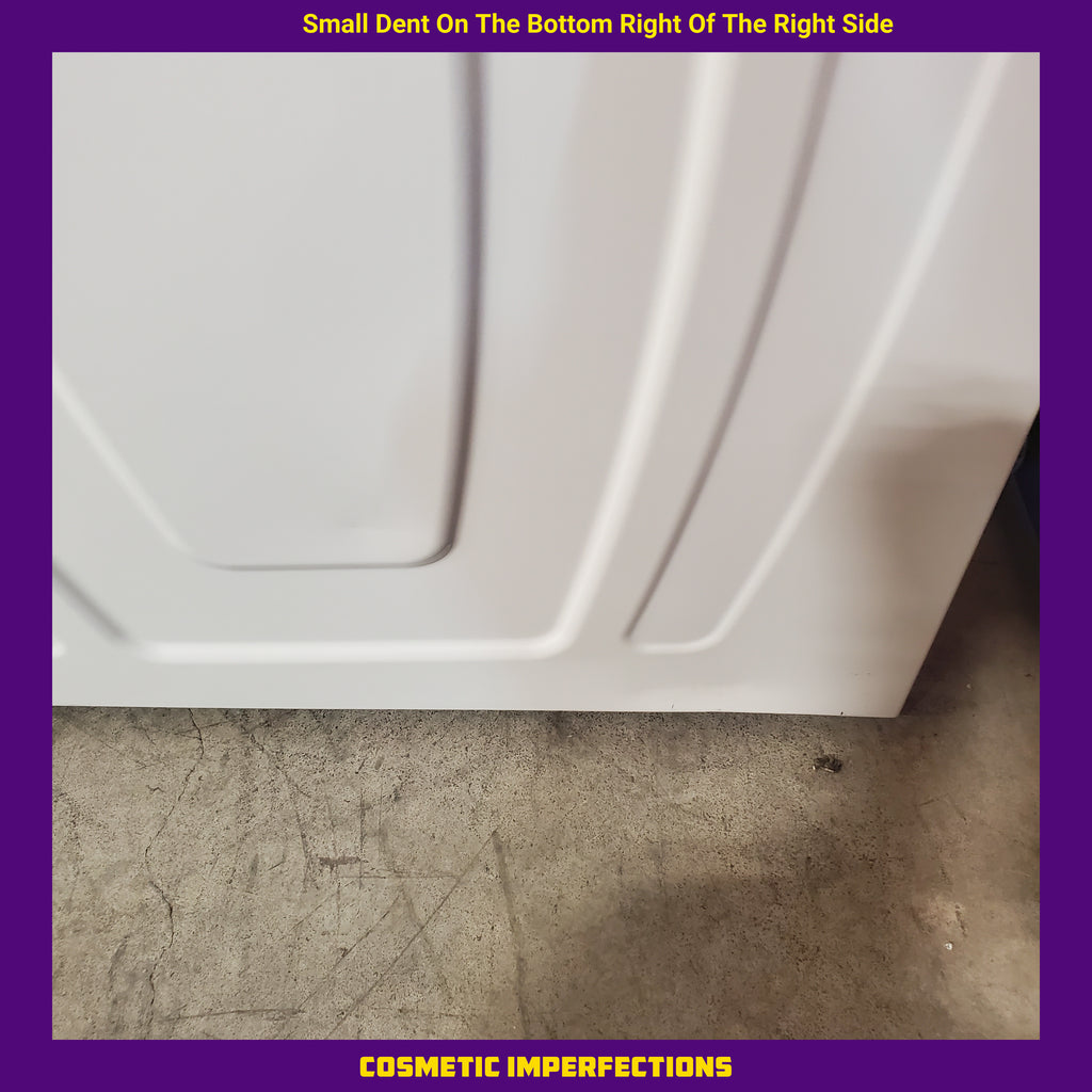 Whirlpool White Closet Depth Front Load 4.3 Cu. Ft. Washer with Intuitive Controls WFW560CHW - Scratch & Dent (Minor) and Whirlpool 7.4 cu. ft. Front Load Electric Dryer with Advanced Moisture Sensing WED5605MW - New in Box