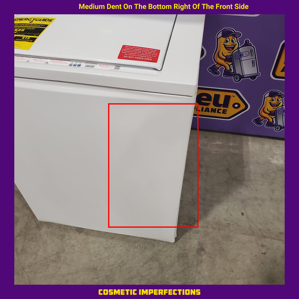 Pictures of Frigidaire Electric Washer/Dryer Laundry Center - 3.9 Cu. Ft Washer and 5.5 Cu. Ft. Dryer FLCE7522AW - Scratch & Dent (Minor) - Neu Appliance Outlet - Discount Appliance Outlet in Austin, Tx