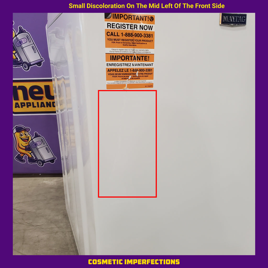 Pictures of Maytag Top Load 4.8 cu ft Washer with Deep Fill and Slow-Close Glass Lid MVW6200KW - Scratch & Dent (Minor) and Maytag 7.0 cu. ft Top Load Gas Dryer with Moisture Sensing 16172 - MGD6200KW - Scratch and Dent (Minor) - Neu Appliance Outlet - Discount Appliance Outlet in Austin, Tx