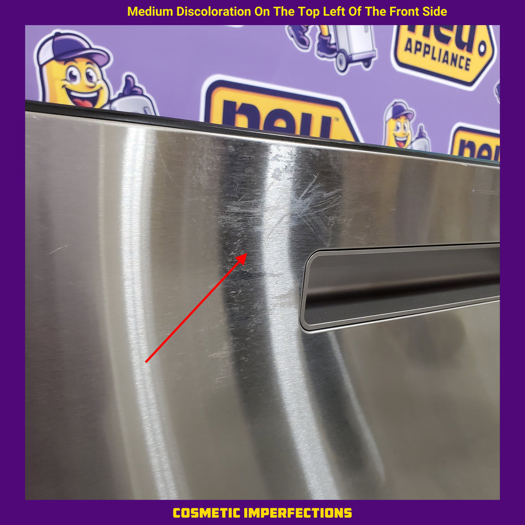 Pictures of GE Profile Fingerprint Resistant Stainless Steel Energy Star Top Control Stainless Steel Interior Dishwasher with Microban Antimicrobial Technology PDP715SYVFS - Scratch and Dent (Minor) - Neu Appliance Outlet - Discount Appliance Outlet in Austin, Tx