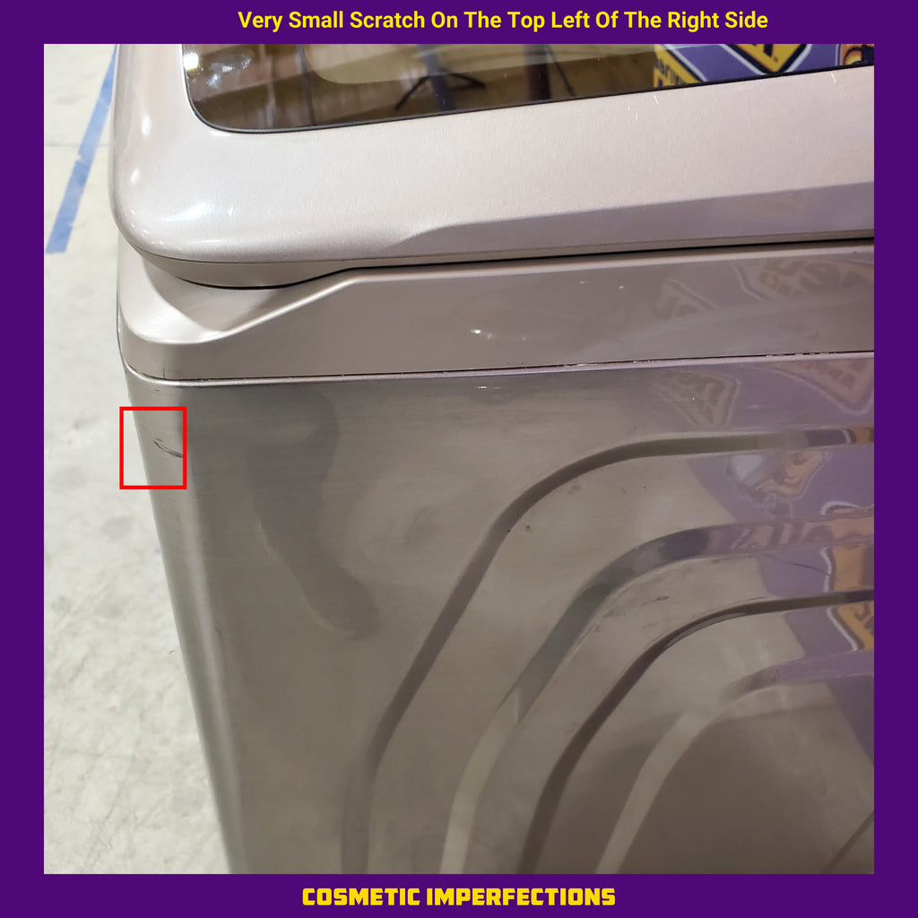 Pictures of Samsung 5.0 cu. ft. High Efficiency Top Load Washer with Active WaterJet in Champagne 1CR03095 - WA50T5300AC - Certified Refurbished - Neu Appliance Outlet - Discount Appliance Outlet in Austin, Tx