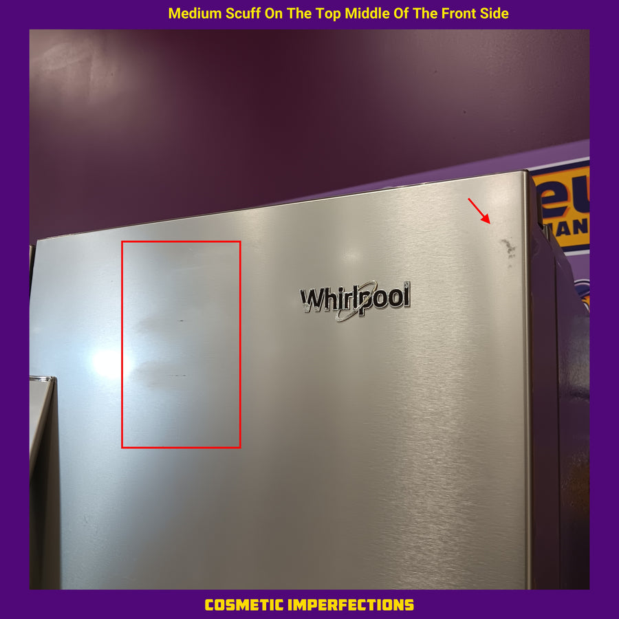 Whirlpool French Door 31 Cu. Ft. Refrigerator with Total Coverage Cooling in Fingerprint Resistant Stainless Steel 22231SD310 - WRFF3136SZ - Scratch & Dent (Minor)