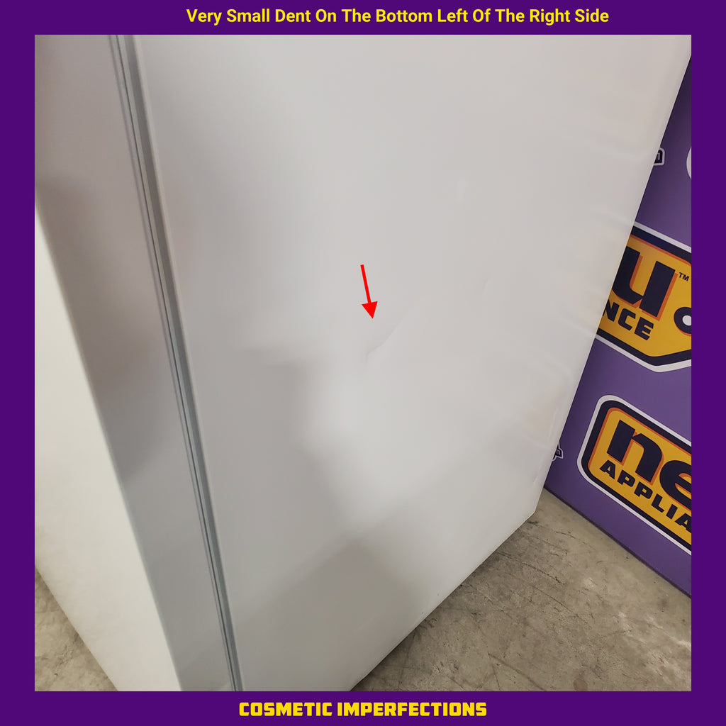 Pictures of Frigidaire Top Freezer 18 Cu. Ft. Capacity Refrigerator with Spacious Interior Storage and Bright LED Lighting in White FFHT1822UW - Scratch and Dent (Minor) - Neu Appliance Outlet - Discount Appliance Outlet in Austin, Tx