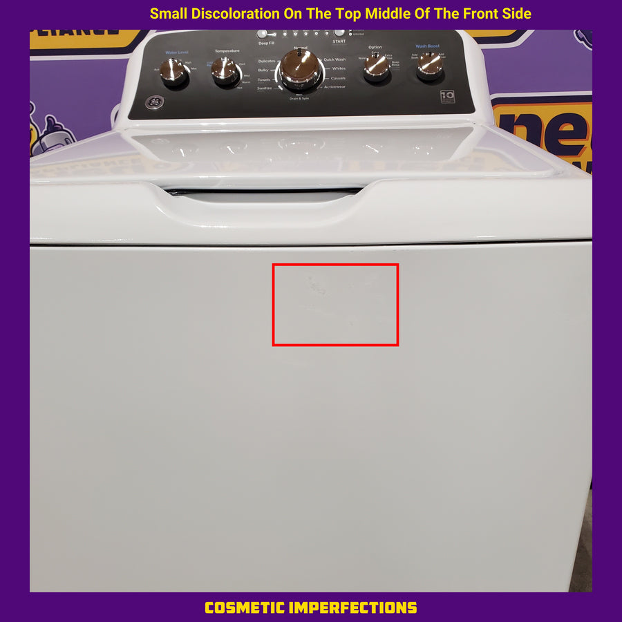 GE® 4.5 cu. ft. Capacity Washer with Stainless Steel Basket 251318SD1329 - GTW485ASWWB - Scratch & Dent (Minor)