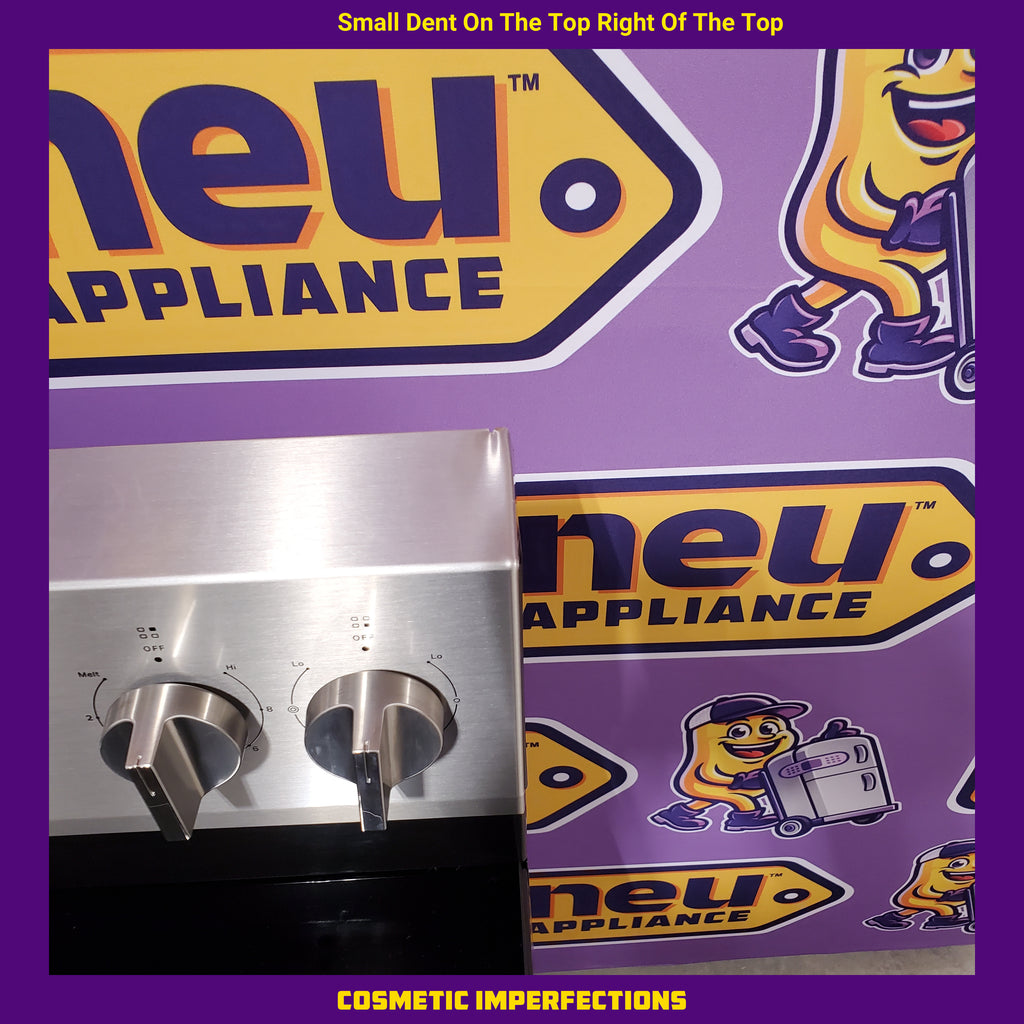 Whirlpool Energy Star Electric Range with Air Cooking Technology, No Preheat Air Fry, Air Baking and Self Clean 5SD180 - WFES5030RZ - Scratch & Dent (Minor)