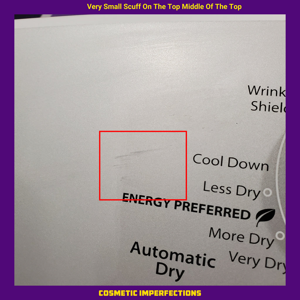 Pictures of Whirlpool White Electric Extra Large 7.0 Cu. Ft. Dryer with Wrinkle Shield 22132SD121 - WED4815EW - Scratch & Dent (Minor) - Neu Appliance Outlet - Discount Appliance Outlet in Austin, Tx