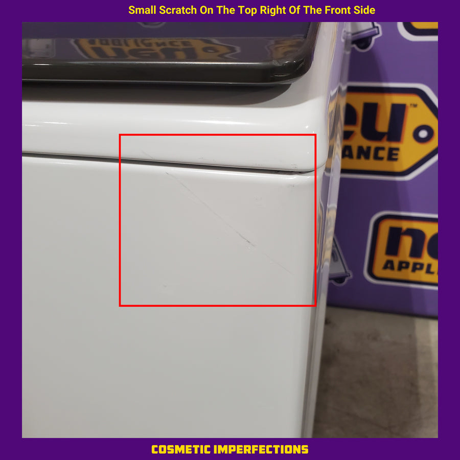 Maytag Top Load 4.8 cu ft Washer with Deep Fill and Slow-Close Glass Lid 30133SD156 - MVW6200KW - Scratch & Dent (Minor)