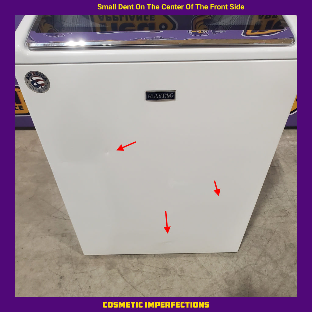 Pictures of Maytag White Top Load 5.3 Cu. Ft. Washer with Power Impeller MVWB835DW - Certified Refurbished - Neu Appliance Outlet - Discount Appliance Outlet in Austin, Tx
