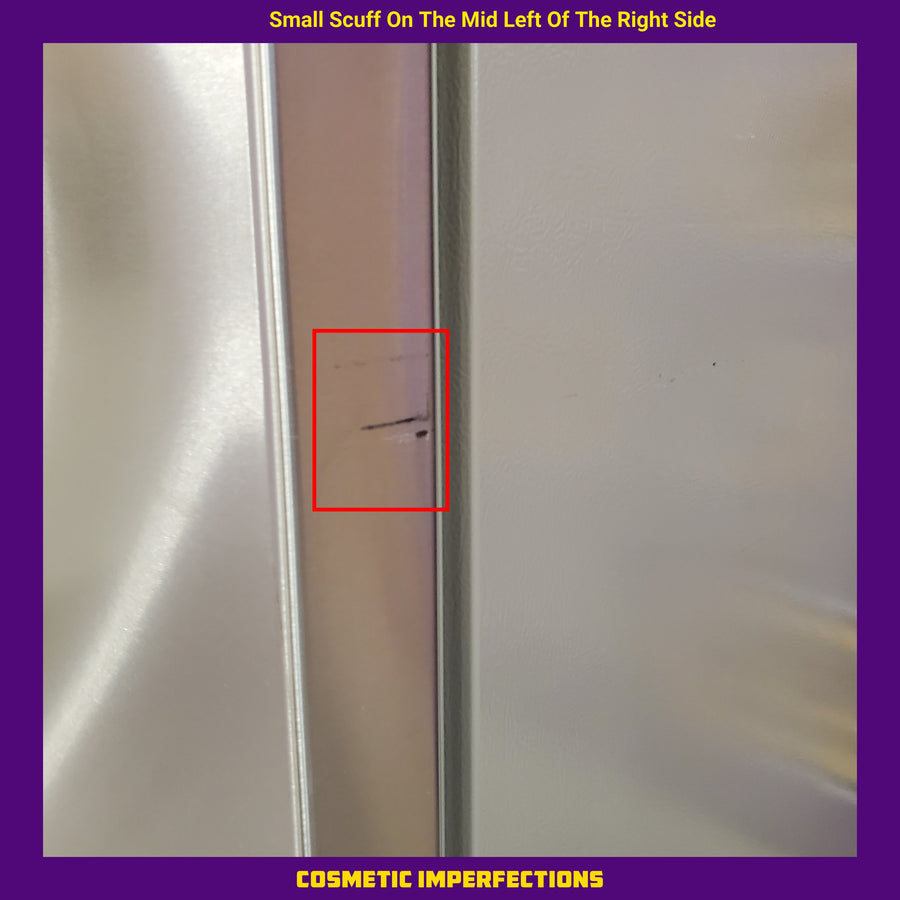 Whirlpool 33 Inch Wide Side by Side 21 Cu. Ft. Refrigerator with Can Caddy and Frameless Glass Shelves in Fingerprint Resistant Stainless Steel 31134SD212 - WRS321SDHZ - Scratch & Dent (Moderate)