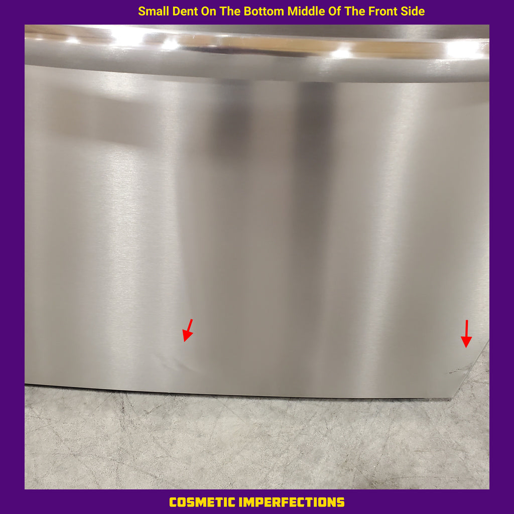 Pictures of Frigidaire 27.8-cu ft ENERGY STAR French Door Refrigerator with Dual Ice Maker in Fingerprint Resistant Stainless Steel GRFS2853AF - Scratch & Dent (Minor) - Neu Appliance Outlet - Discount Appliance Outlet in Austin, Tx