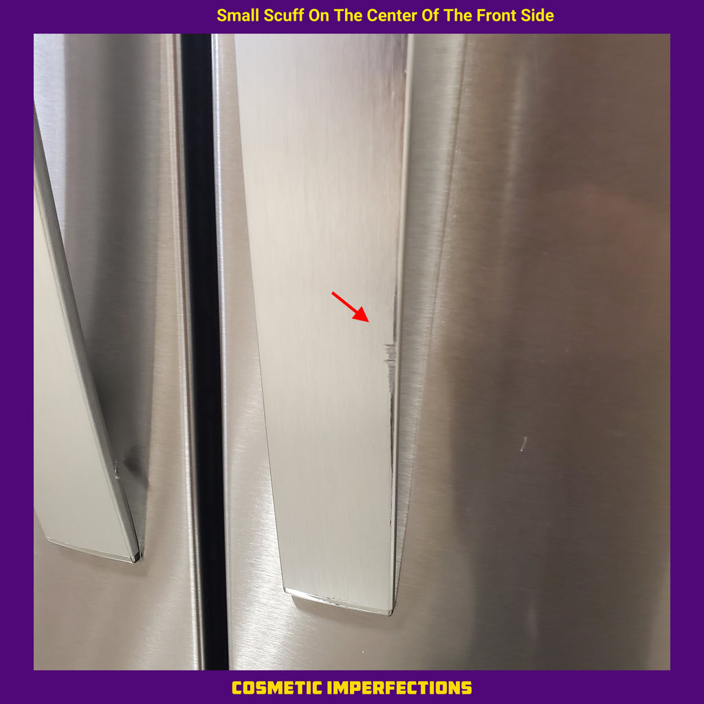 Pictures of Whirlpool 36-Inch Wide French Door Bottom Mount Refrigerator in Fingerprint Resistant Stainless Steel WRMF3636RZ - Scratch & Dent (Minor) - Neu Appliance Outlet - Discount Appliance Outlet in Austin, Tx