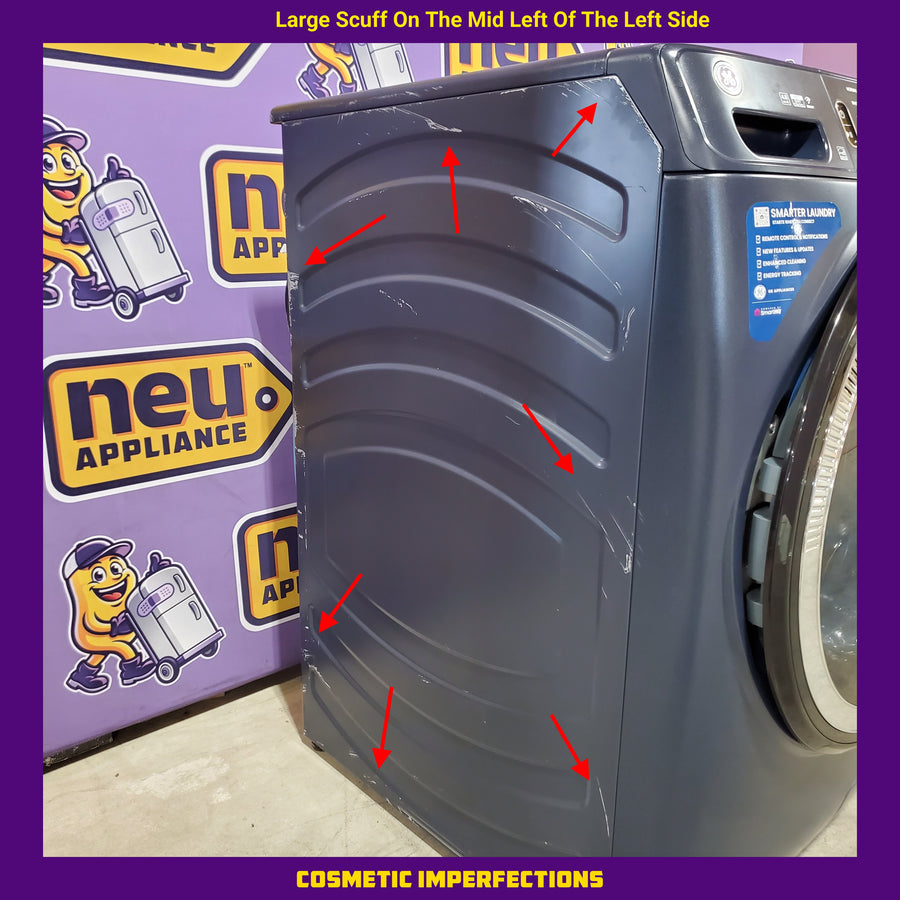 GE® ENERGY STAR® 4.8 cu. ft. Capacity Smart Front Load Washer with UltraFresh Vent System with OdorBlock™ and Sanitize w/ Oxi 251315SD1157 - GFW550SPRRS - Scratch & Dent (Major)