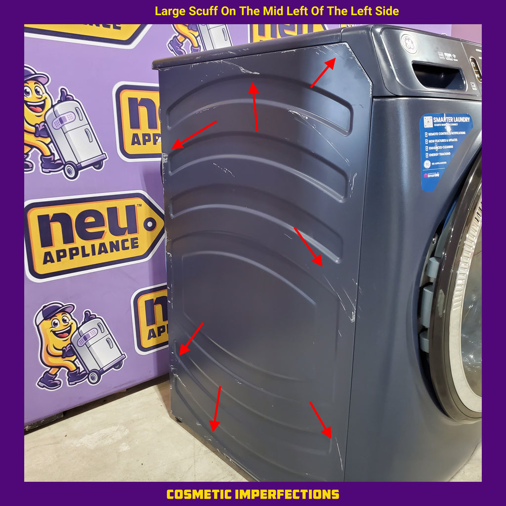 Pictures of GE® ENERGY STAR® 4.8 cu. ft. Capacity Smart Front Load Washer with UltraFresh Vent System with OdorBlock™ and Sanitize w/ Oxi 251315SD1157 - GFW550SPRRS - Scratch & Dent (Major) - Neu Appliance Outlet - Discount Appliance Outlet in Austin, Tx