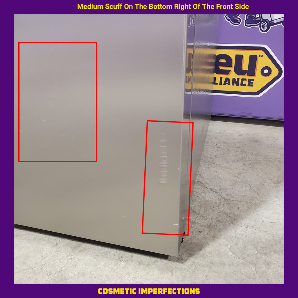Pictures of Hisense 29.1 cu. ft. Standard Depth Side by Side Refrigerator Stainless Steel 22132SD127 - HRS290P5FSE - Scratch & Dent (Moderate) - Neu Appliance Outlet - Discount Appliance Outlet in Austin, Tx