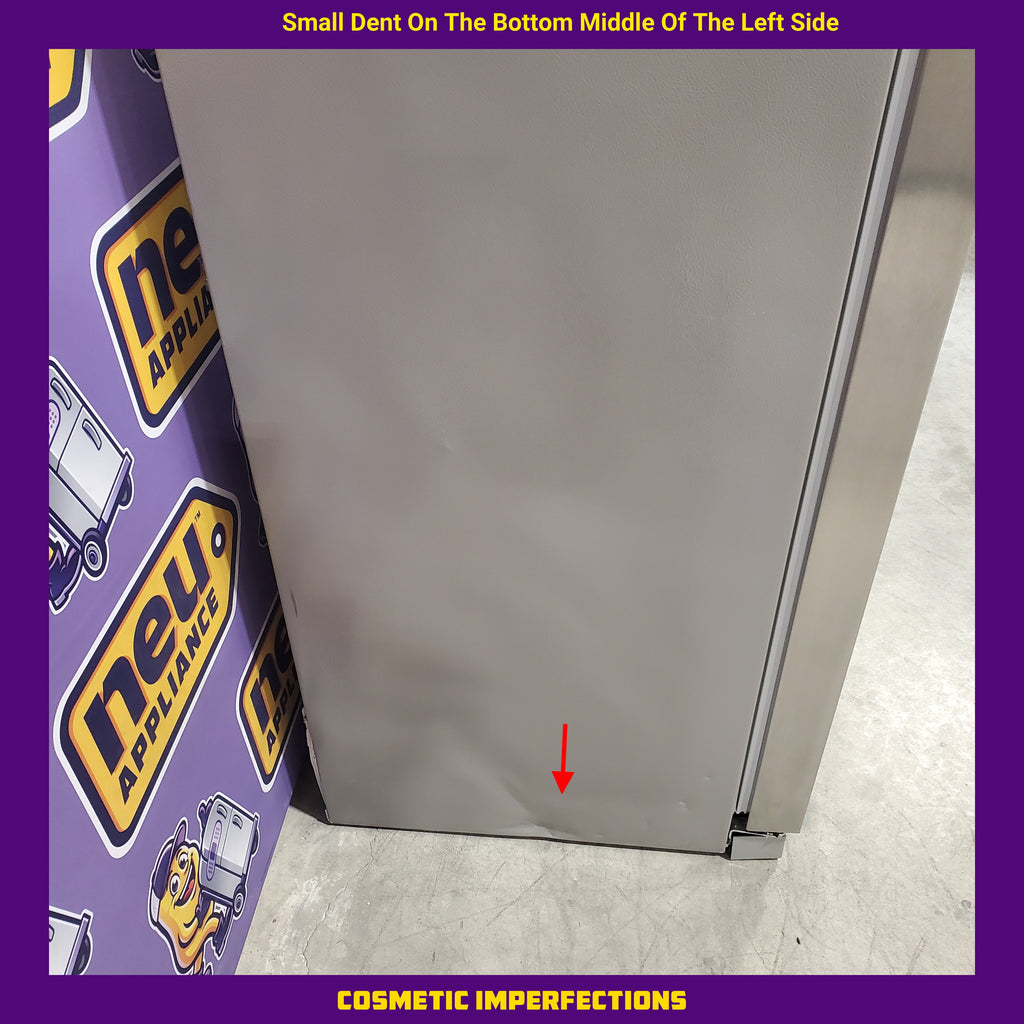 Frigidaire 22 Cu. Ft. Counter-Depth Side-by-Side Refrigerator in Stainless Steel 20SD011 - FRSC2333AS - Scratch & Dent (Minor)