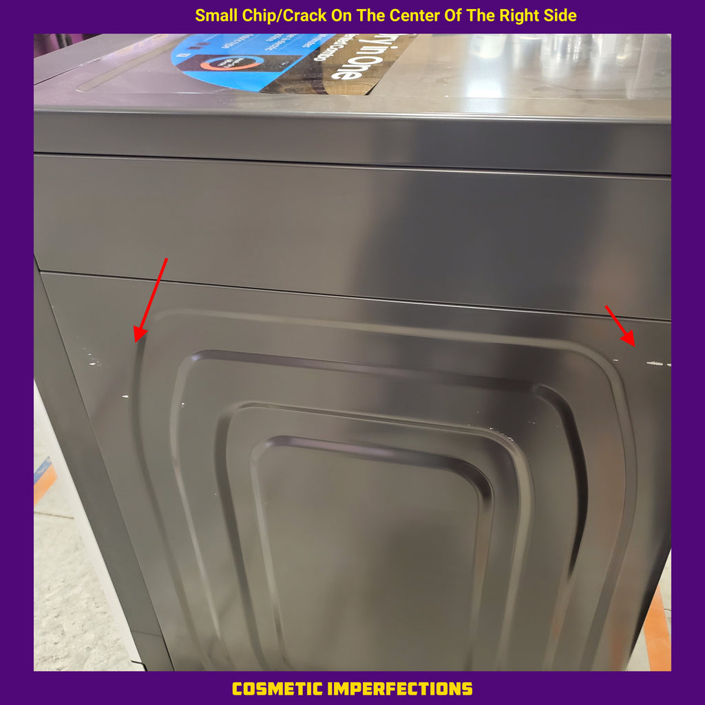 Samsung Bespoke 5.3-cu ft Capacity Ivory Vented All-In-One ENERGY STAR Certified Washer Dryer Combo 3SD714 - WD90F53AVY - Scratch & Dent (Minor)