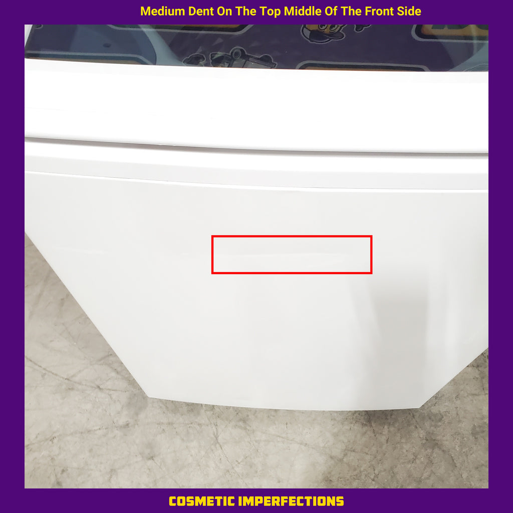 Pictures of Samsung 4.5 cu. ft. Top Load Washer with Vibration Reduction Technology+ in White WA45T3200AW - Certified Refurbished and Samsung 7.2 cu. ft. Electric Dryer with Sensor Dry in White DVE45T3200W - Certified Refurbished - Neu Appliance Outlet - Discount Appliance Outlet in Austin, Tx