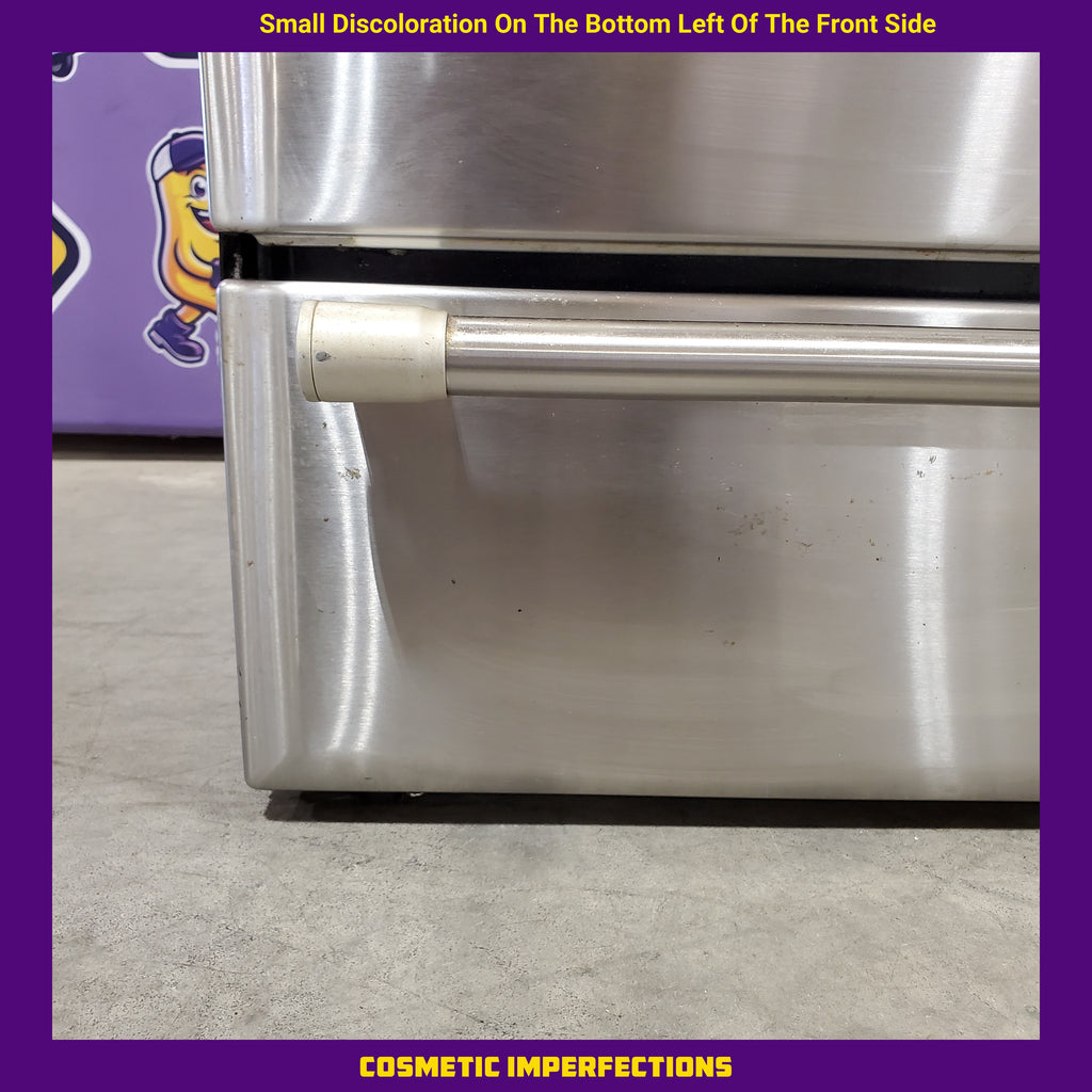 Pictures of Maytag Glass Top 5 Elements 6.2-cu ft Self-Cleaning Freestanding Electric Range in Stainless Steel 25139SD774 - MER8700DS - Neu Appliance Outlet - Discount Appliance Outlet in Austin, Tx