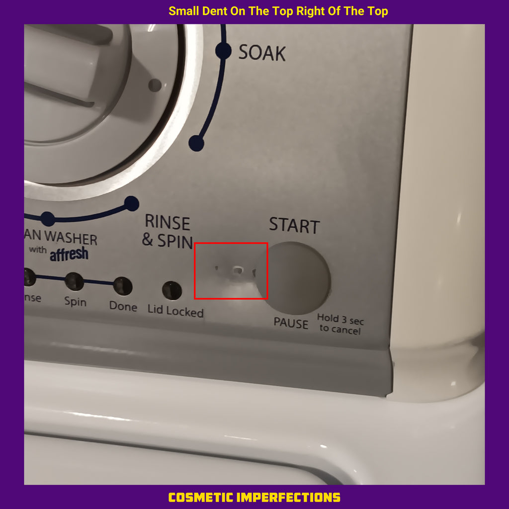 Pictures of Crosley White 3.5 Cu. Ft. Top Load 9 Cycle Washer with Late Lid Lock CAW9352EW1 - Certified Refurbished - Neu Appliance Outlet - Discount Appliance Outlet in Austin, Tx