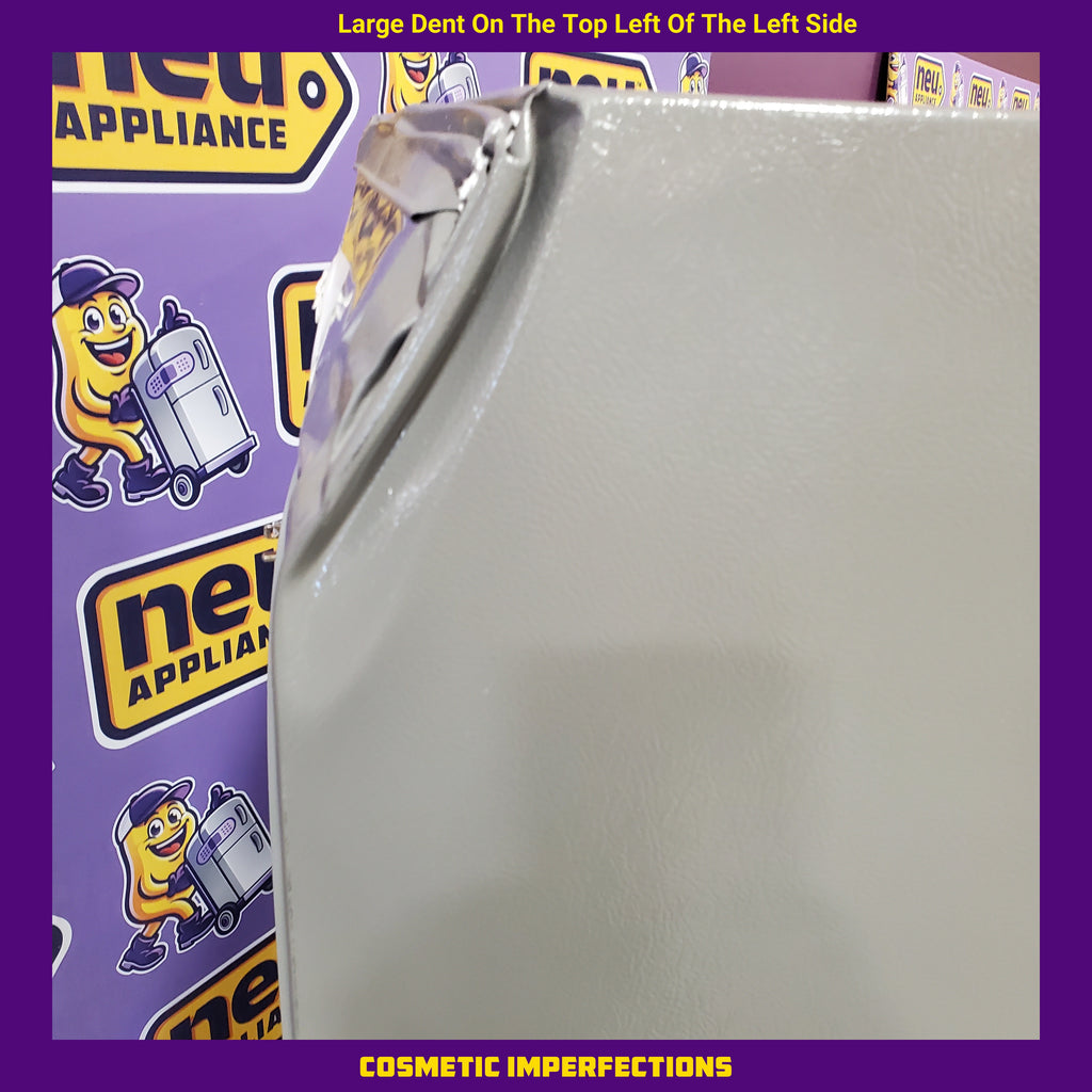 Frigidaire 22 Cu. Ft. Counter-Depth Side-by-Side Refrigerator in Stainless Steel 20131SD194 - FRSC2333AS - Scratch & Dent (Moderate)