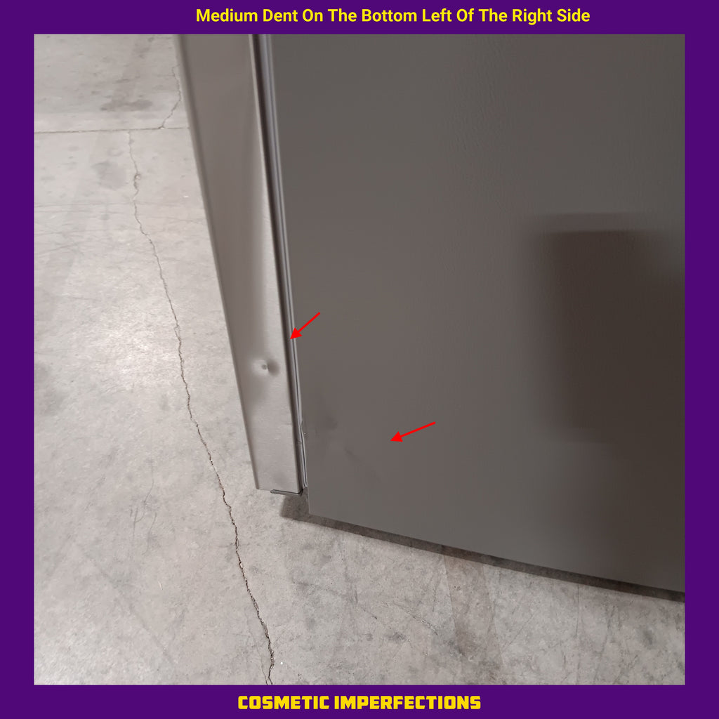 Pictures of Vissani 18.7 cu. ft. Bottom Freezer Refrigerator in Stainless Steel 25CR175 - MDBF18SS - Scratch & Dent - Minor - Neu Appliance Outlet - Discount Appliance Outlet in Austin, Tx