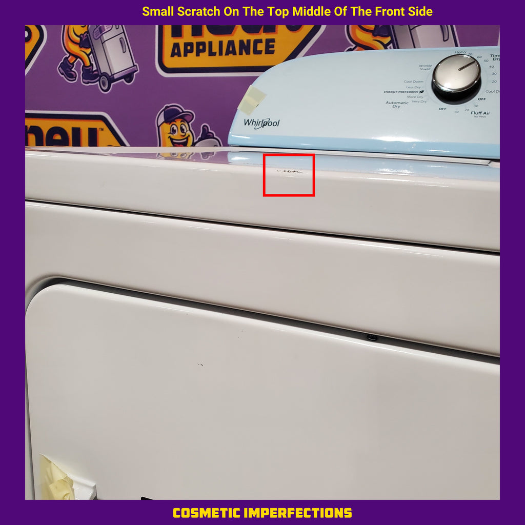 Whirlpool Top Load 3.5 Cu. Ft. Washer with Deep Water Wash Option WTW4816FW - Scratch & Dent (Minor) and Whirlpool Vented 7.0 Cu. Ft. Electric Dryer 16046 - WED4815EW - Scratch & Dent (Minor)