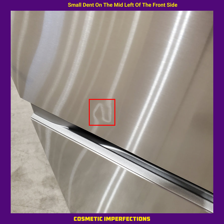 LG 29 cu. ft. Smart Standard-Depth MAX™ 4-Door French Door Refrigerator with Full-Convert Drawer™ in Print Proof Stainless Steel 25138SD757 - LF29H8330S - Scratch & Dent (Moderate)