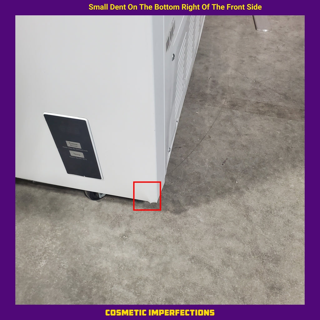 Pictures of Frigidaire 25 Cu. Ft. Garage Ready Chest Freezer with LED Light and Adjustable Temperature Control 20SD146 - FFCL2542AW - Scratch & Dent (Moderate) - Neu Appliance Outlet - Discount Appliance Outlet in Austin, Tx