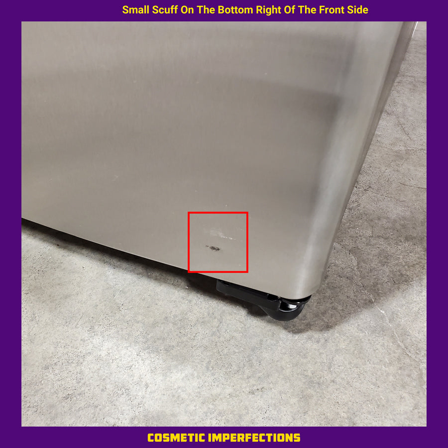 GE 25.3 Cu. Ft. Side-By-Side Refrigerator in Fingerprint Resistant Stainless Steel 22136SD351 - GSS25GYPFS - Scratch & Dent (Minor)