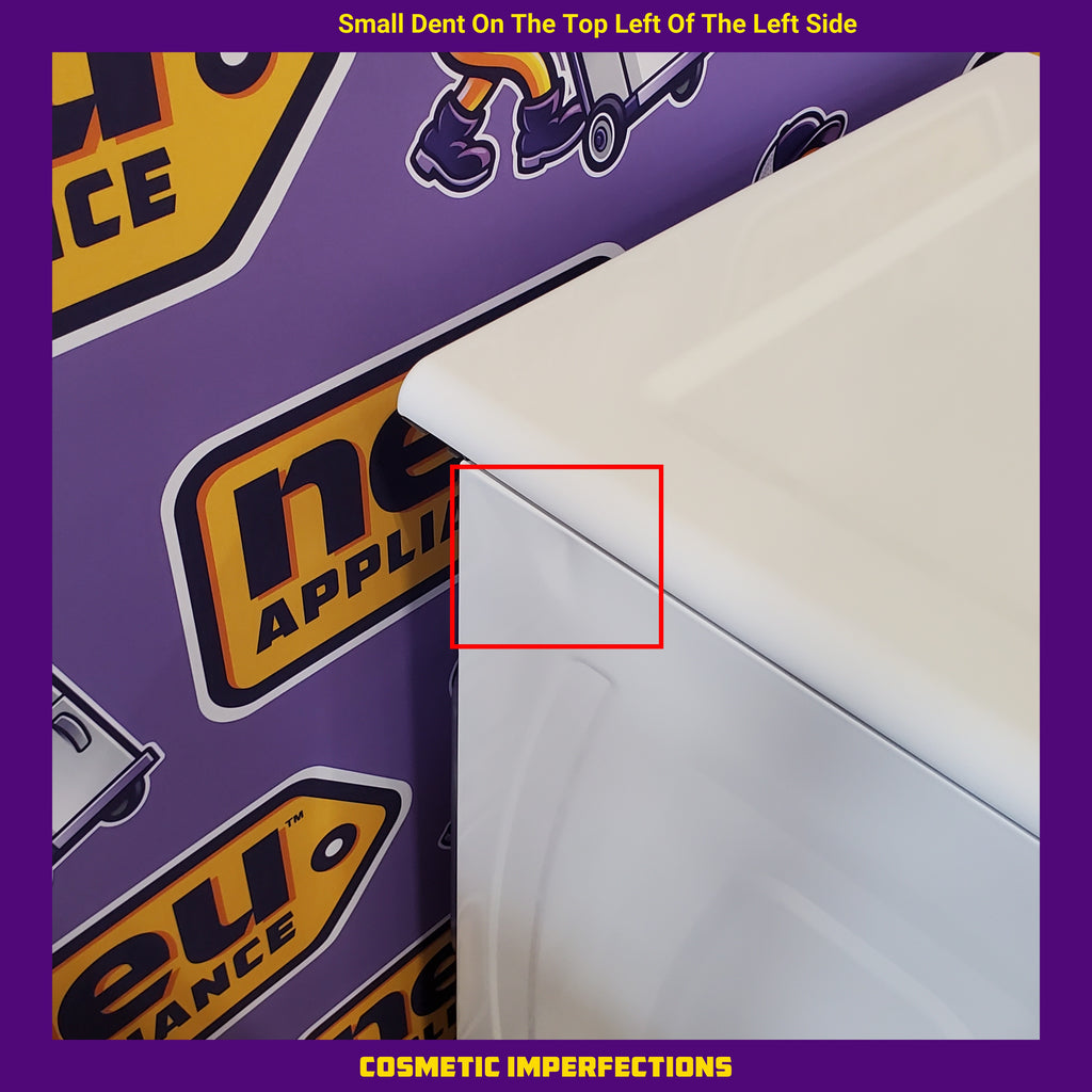 Pictures of Maytag Front Load 7.3 Cu. Ft. Electric Dryer with Extra Power and Quick Dry Cycle MED5630HW - Scratch & Dent (Minor) - Neu Appliance Outlet - Discount Appliance Outlet in Austin, Tx