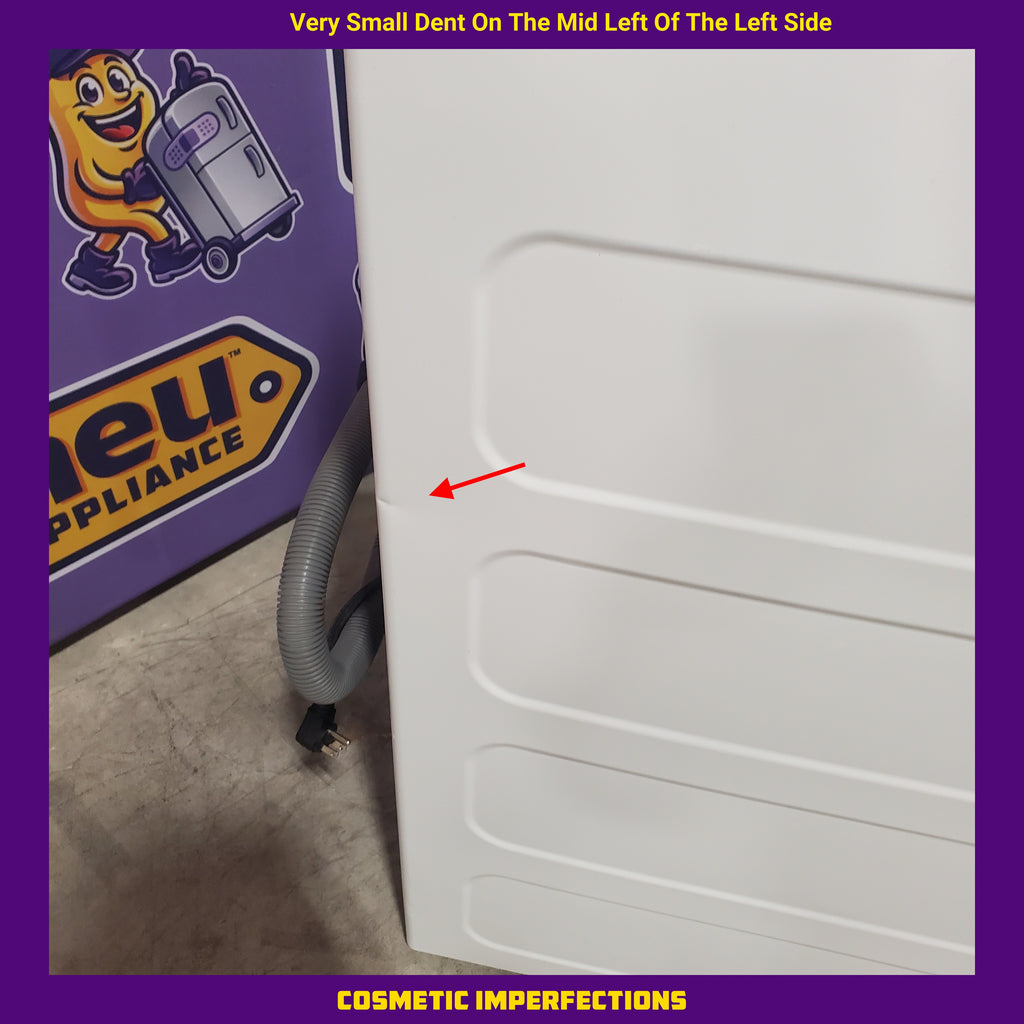 Pictures of Hotpoint White Top Load 3.8 Cu. Ft. Washer with Stainless Steel Basket and Heavy Duty Agitator HTW240ASKWS - Certified Refurbished - Neu Appliance Outlet - Discount Appliance Outlet in Austin, Tx