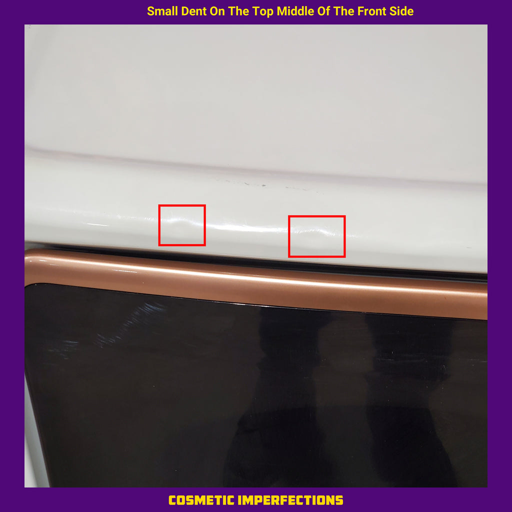 Pictures of Samsung Extra Large Steam Cycle Vented Electric Dryer Energy Star Certified in Ivory 1CR02123 - DVE55A7300E - Scratch & Dent (Moderate) - Neu Appliance Outlet - Discount Appliance Outlet in Austin, Tx