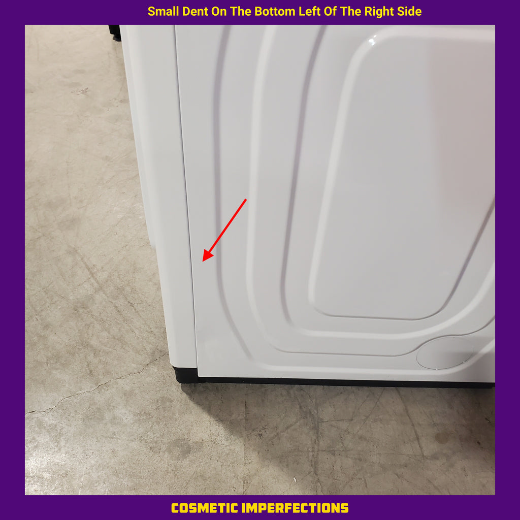 Samsung White Top Load 5.0 Cu. Ft. Washer with Active Water Jet WA50R5200AW - Certified Refurbished and Samsung White Electric 7.4 Cu. Ft. Dryer with Sensor Dry 16036 - DVE50R5200W - Certified Refurbished