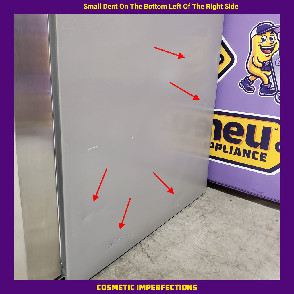 Frigidaire 25.6 cu. ft. ENERGY STAR Side by Side Refrigerator with Exterior Water and Ice Dispenser in Stainless Steel 20231SD248 - FRSS2623AS - Scratch & Dent (Moderate)