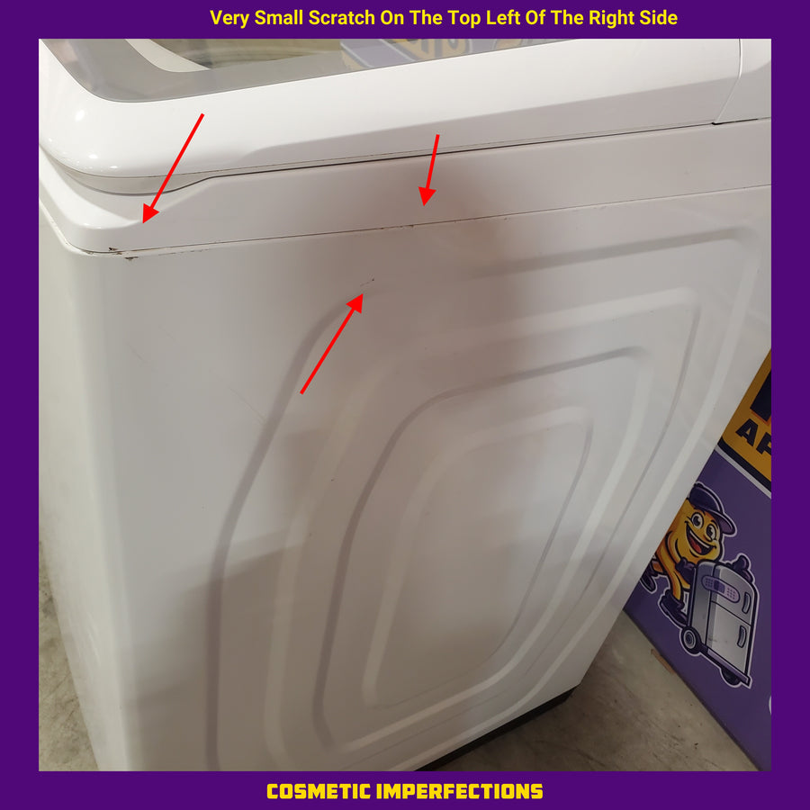 Samsung ENERGY STAR 5.0 cu. ft. Top Load Washing Machine with Active Water Jet 1CR04014 - WA50R5200AW - Certified Refurbished