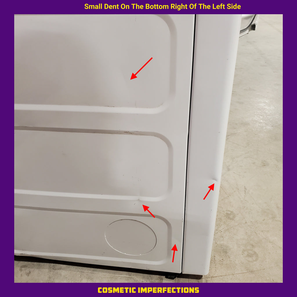 GE Top Load 4.2 Cu. Ft. Washer with Stain PreTreat in White GTW485ASJWS - Certified Refurbished and GE Electric Front Load Dryer with Sensor Dry in White 15030 - GTD45EASJWS - Certified Refurbished