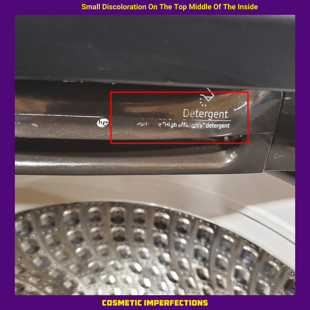 Pictures of Samsung 5.0 cu. ft. Capacity Top Load Washer with Active WaterJet in Brushed Black 1CR04009 - WA50R5200AV - Certified Refurbished - Neu Appliance Outlet - Discount Appliance Outlet in Austin, Tx