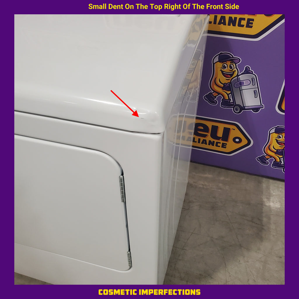 Pictures of Whirlpool Top Load Impeller 4.6 Cu. Ft. Washer with Built-In Faucet WTW5010LW and Whirlpool Top Load Electric Moisture Sensing 7.0 Cu. Ft. Dryer with Steam WED5050LW - Scratch and Dent (Minor) - Neu Appliance Outlet - Discount Appliance Outlet in Austin, Tx
