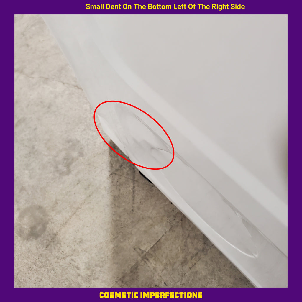 Pictures of Ge Profile White Energy Star 4.9 Cu. Ft. Top Load Washer with FlexDispense PTW605BSRWS - New in Box and GE Profile White ENERGY STAR® 7.4 cu. ft. Capacity aluminized alloy drum Gas Dryer with Sanitize Cycle and Sensor Dry - Scratch & Dent - (Moderate) - Neu Appliance Outlet - Discount Appliance Outlet in Austin, Tx