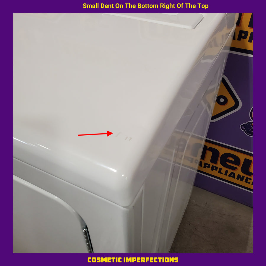 Maytag Top Load 4.8 cu ft Washer with Deep Fill and Slow-Close Glass Lid MVW6200KW - Scratch & Dent (Moderate) and Maytag 7.0 cu. ft Top Load Gas Dryer with Moisture Sensing 16199 - MGD6200KW - Scratch and Dent (Moderate)