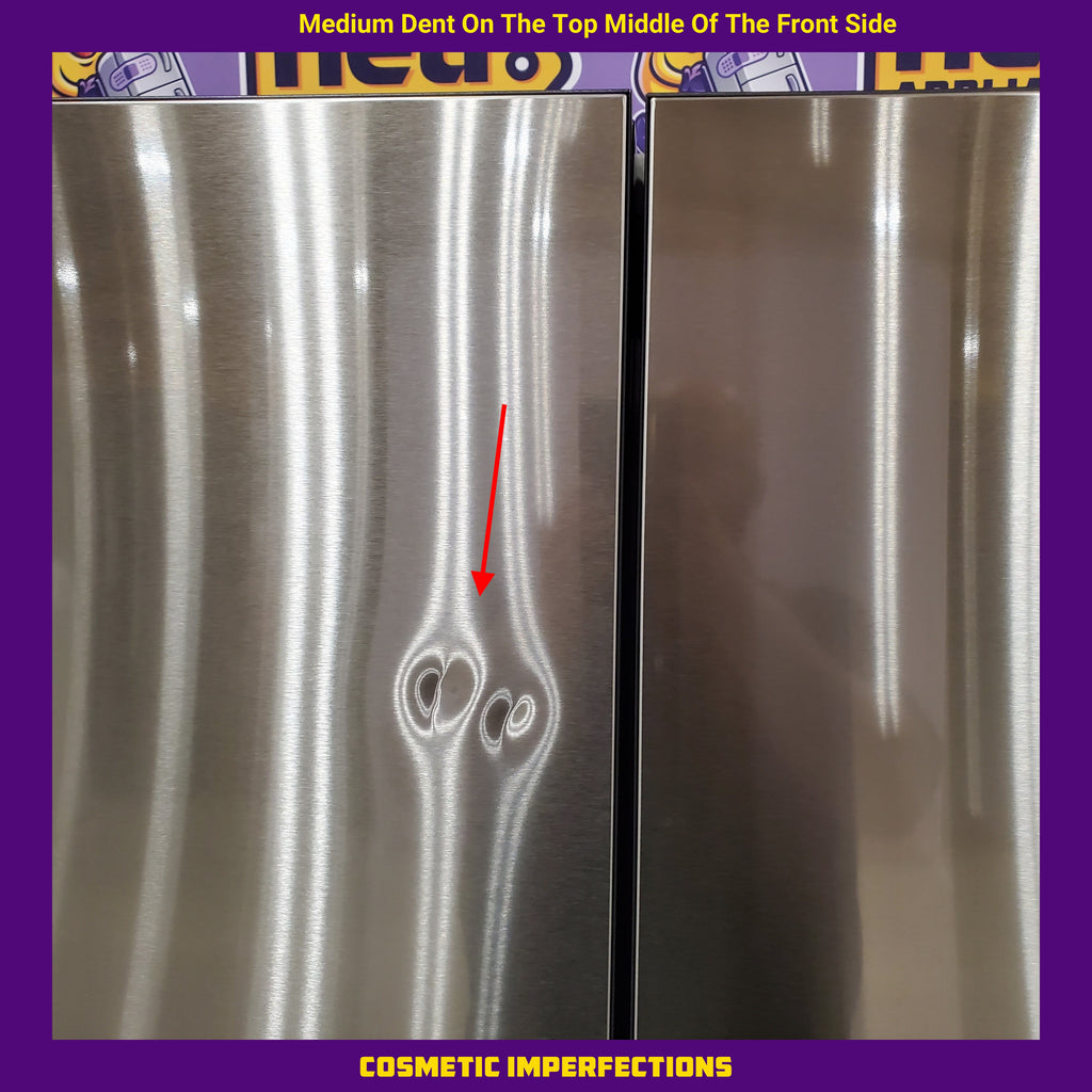 Pictures of Samsung Bespoke 3-Door French Door Refrigerator (30 cu. ft.) with Beverage Center™ in Stainless Steel with Auto Fill Water Pitcher 4SD411 - RF30BB6600QL - Scratch & Dent (Minor) - Neu Appliance Outlet - Discount Appliance Outlet in Austin, Tx